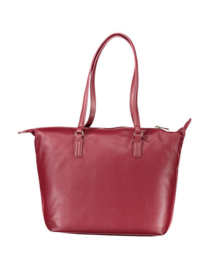 Tommy Hilfiger Pink Polyester Women Handbag
