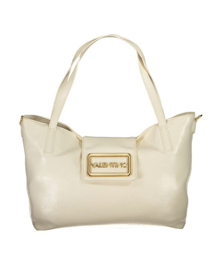 Mario Valentino Beige Polyethylene Women Handbag