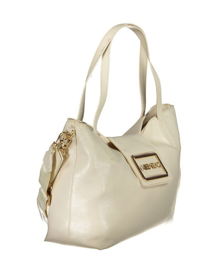 Mario Valentino Beige Polyethylene Women Handbag