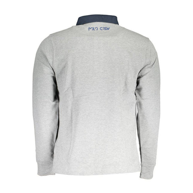 La Martina Brown Cotton Men Polo Shirt