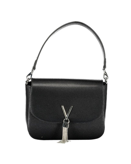 Mario Valentino Black Polyurethane Women Handbag