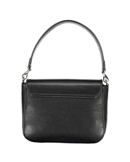 Mario Valentino Black Polyurethane Women Handbag