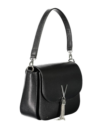 Mario Valentino Black Polyurethane Women Handbag