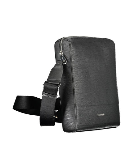 Calvin Klein Black Polyester Mens Shoulder Bag