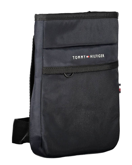 Tommy Hilfiger Blue Polyester Men Shoulder Bag