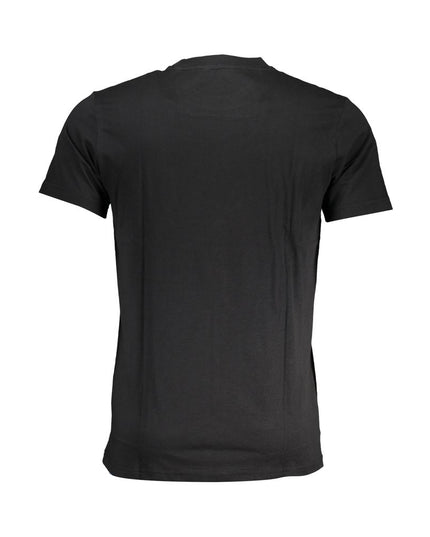 Cavalli Class Black Cotton T-Shirt