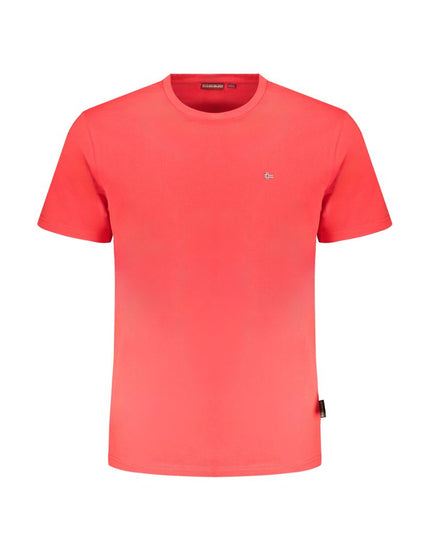 Napapijri Red Cotton T-Shirt