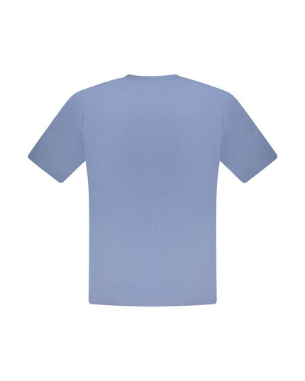 North Sails Blue Cotton Men T-Shirt