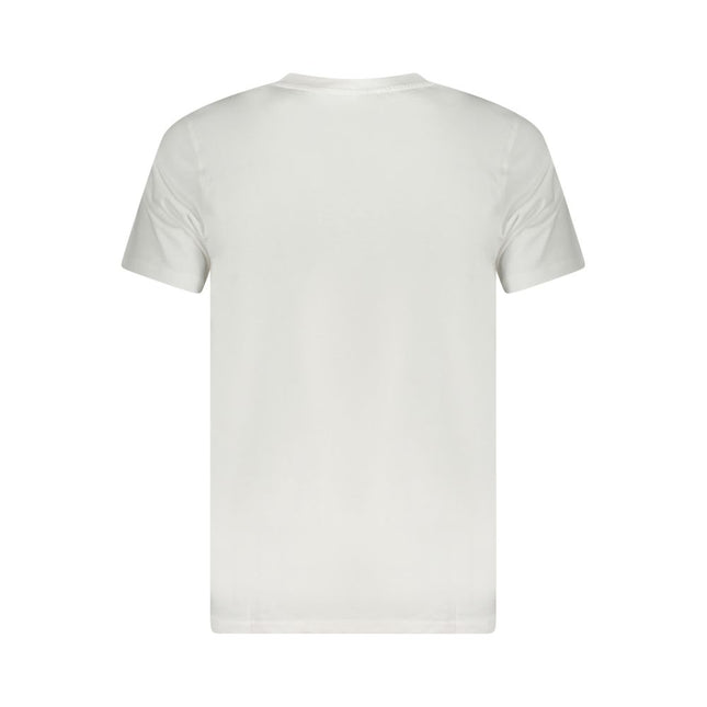 Cavalli Class White Cotton Men T-Shirt
