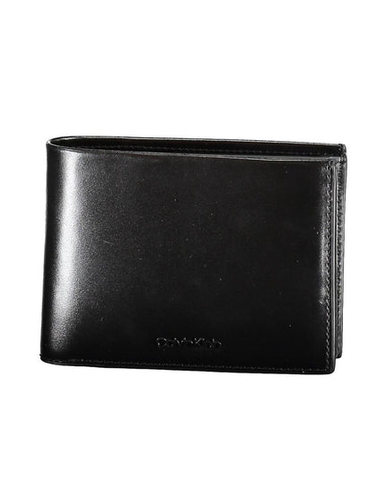 Calvin Klein Black Leather Men Wallet