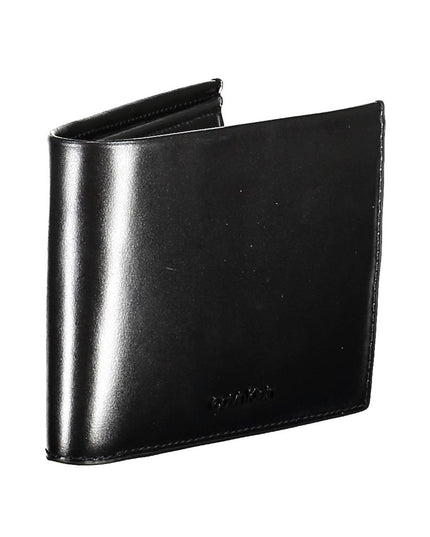Calvin Klein Black Leather Men Wallet
