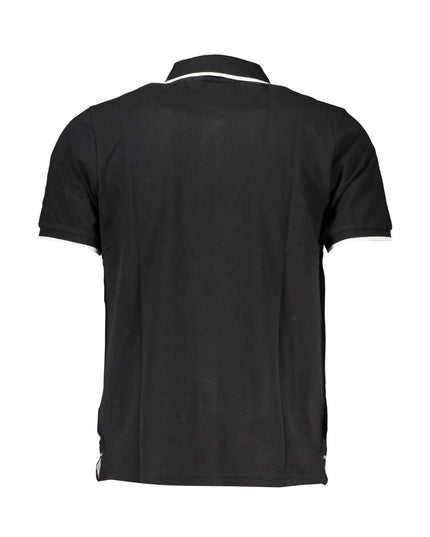 North Sails Black Cotton Polo Shirt