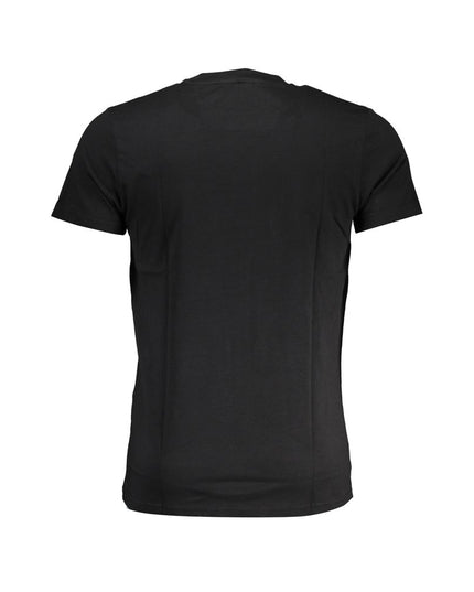 Cavalli Class Black Cotton T-Shirt