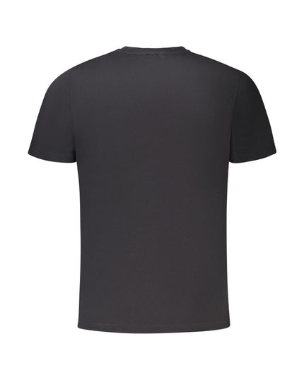 North Sails Black Cotton Men T-Shirt