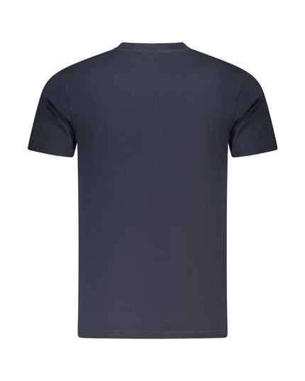 Cavalli Class Blue Cotton Men T-Shirt