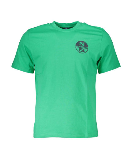 North Sails Green Cotton T-Shirt