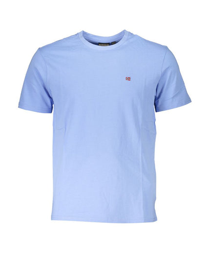 Napapijri Blue Cotton T-Shirt
