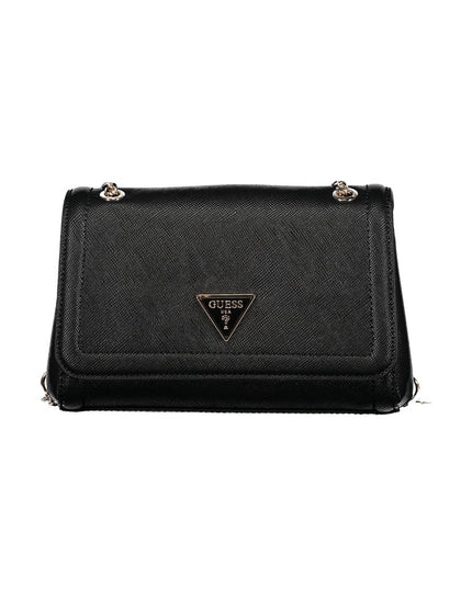Guess Jeans Black Polyethylene Handbag