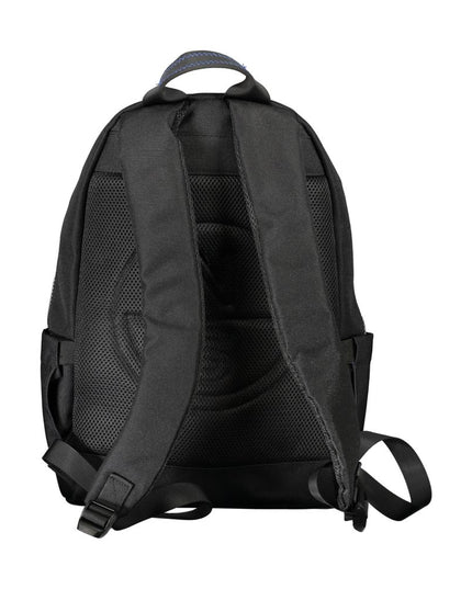 North Sails Black Polyester Men Backpack