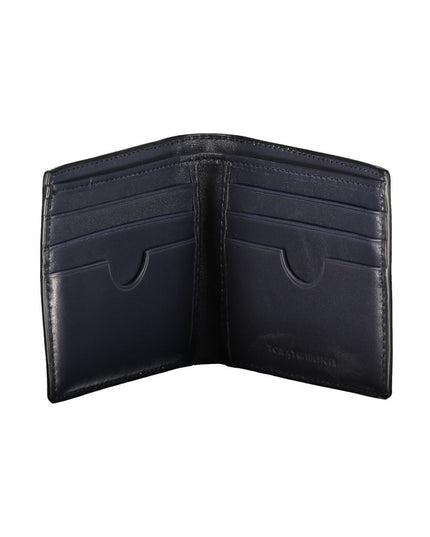 Tommy Hilfiger Black Leather Men Wallet