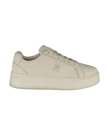 Tommy Hilfiger Bianco Leather Women Sneaker
