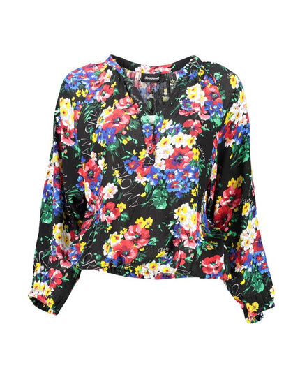 Desigual Black Viscose Women Top