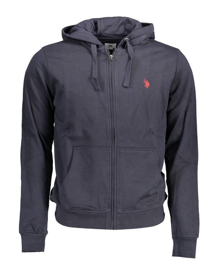 U.S. POLO ASSN. Blue Cotton Men Sweater