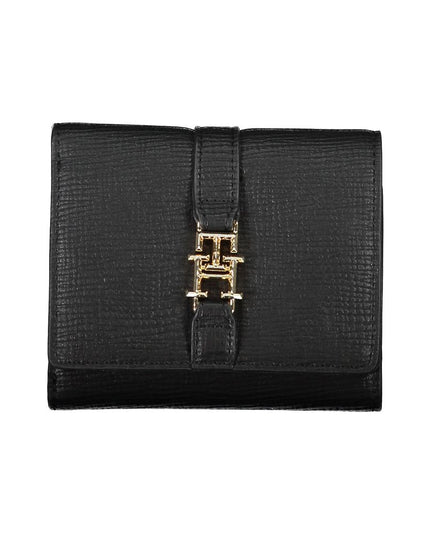 Tommy Hilfiger Black Polyethylene Women Wallet