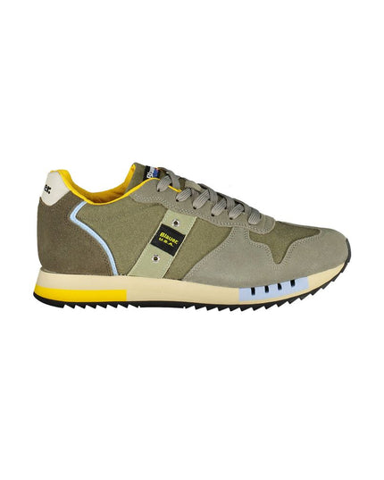 Blauer Green Leather Men Sneaker