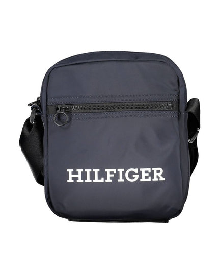 Tommy Hilfiger Blue Polyester Men Shoulder Bag