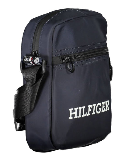 Tommy Hilfiger Blue Polyester Men Shoulder Bag