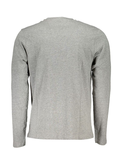 North Sails Brown Cotton Men T-Shirt