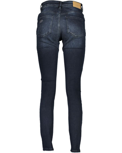 Desigual Blue Cotton Women Jeans