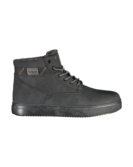 Carrera Black Polyester Men Boot