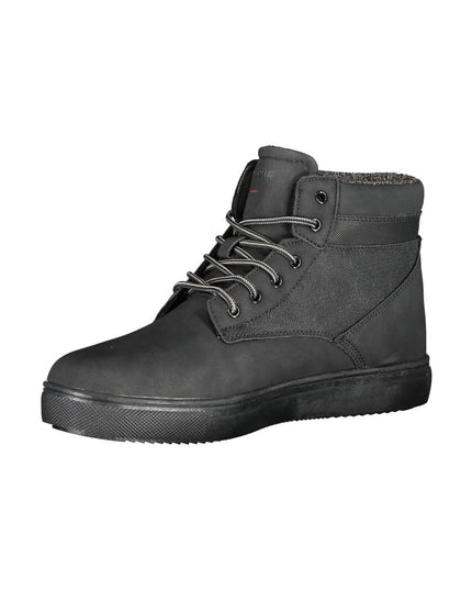 Carrera Black Polyester Men Boot