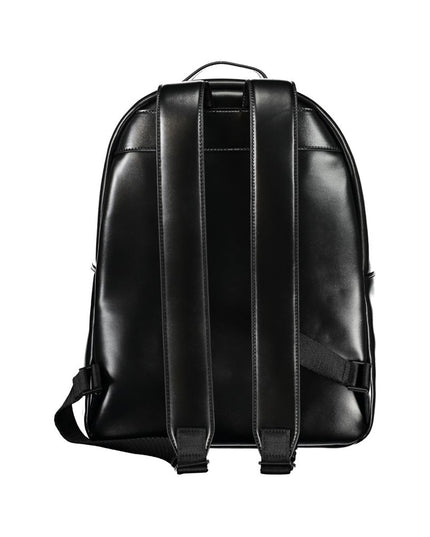 Calvin Klein Elegant Black Urban Backpack with Laptop Compartment