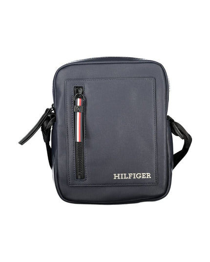 Tommy Hilfiger Blue Polyethylene Men Shoulder Bag