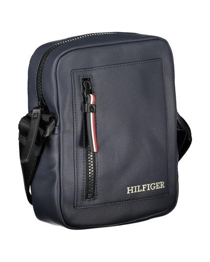 Tommy Hilfiger Blue Polyethylene Men Shoulder Bag