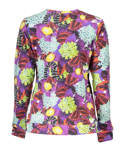 Cavalli Class Purple Cotton Women Sweater