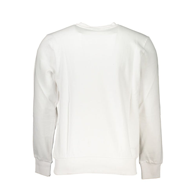 North Sails White Cotton Men Sweater
