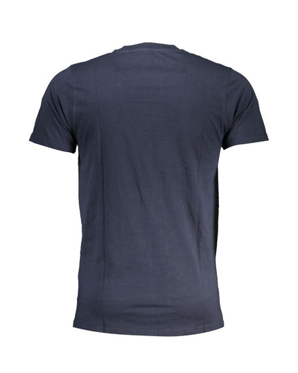 Cavalli Class Blue Cotton T-Shirt