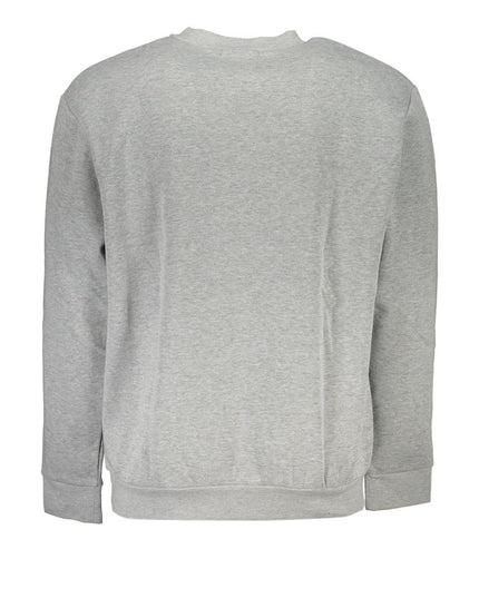 Cavalli Class Gray Cotton Men Sweater