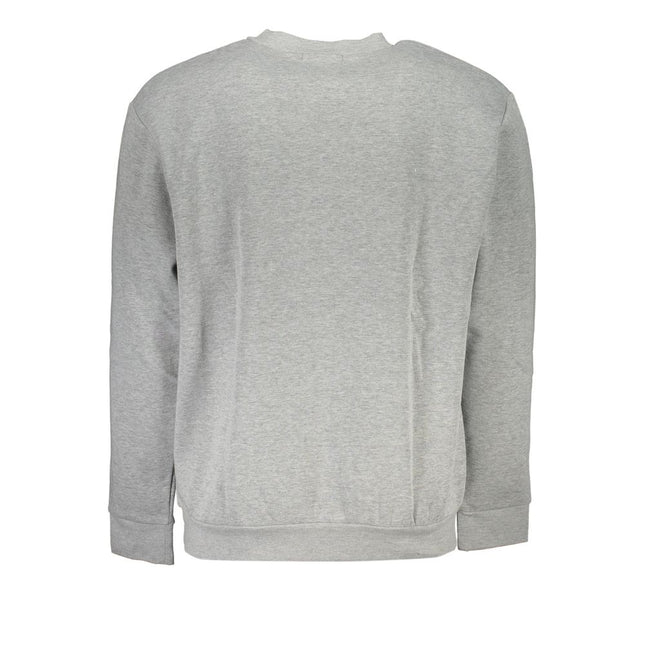 Cavalli Class Gray Cotton Men Sweater