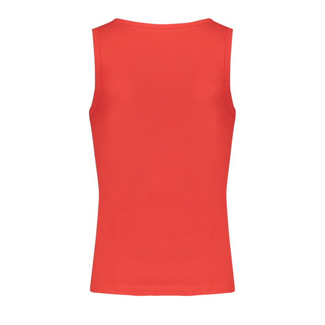 Norway 1963 Red Cotton Men Tank Top