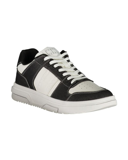 Tommy Hilfiger Black Polyester Sneaker