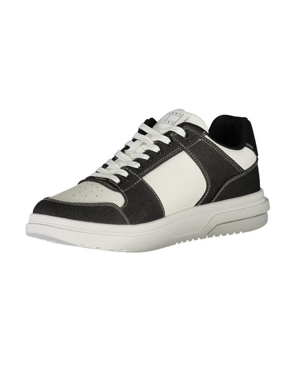 Tommy Hilfiger Black Polyester Sneaker