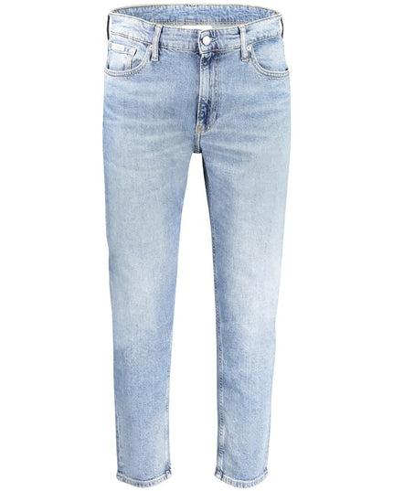 Calvin Klein Blue Cotton Men Jeans