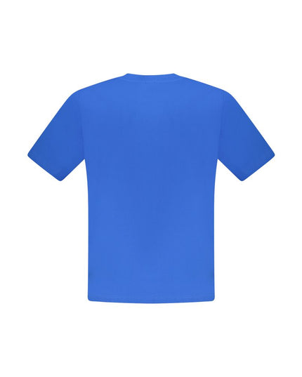 North Sails Blue Cotton Men T-Shirt
