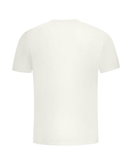 North Sails White Cotton Men T-Shirt