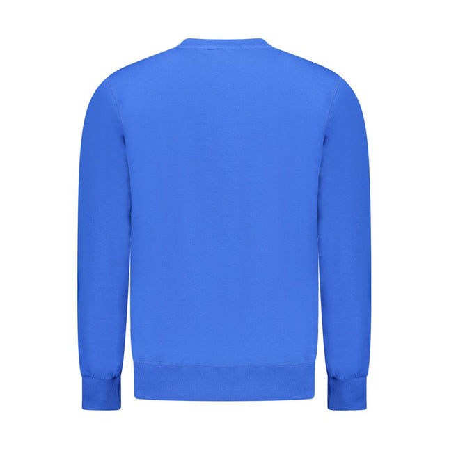 North Sails Blue Cotton Men Sweater